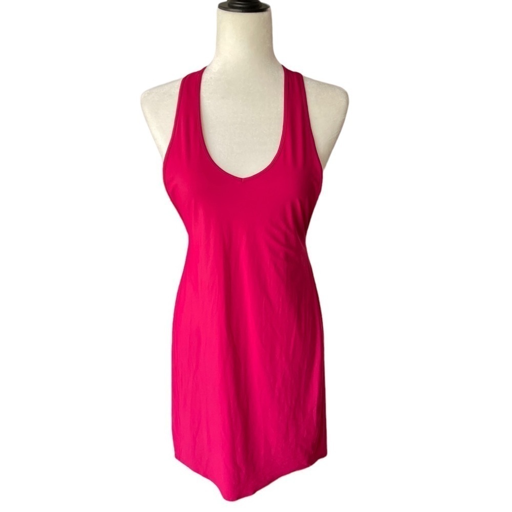 NWOT Lululemon Rejuvenate Dress in Ruby Red